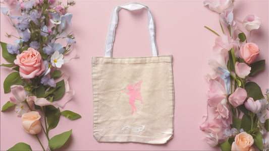 Pink Fairy with a Joint Tote